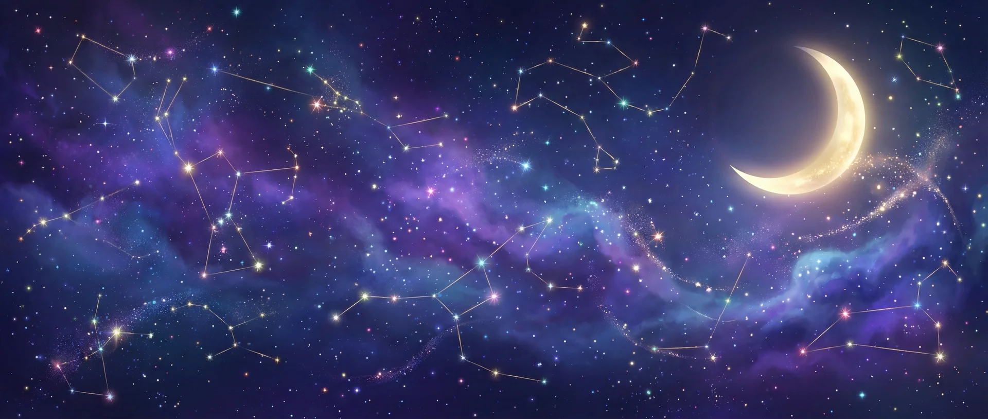 星空背景 - 今日吃瓜 | 每日星座运势与塔罗占卜